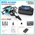 D040 - K500 MAX Drone - 2.4G WiFi RC Fighter Airplane Stunt Tumbling LED Colored Lights Christmas Gift