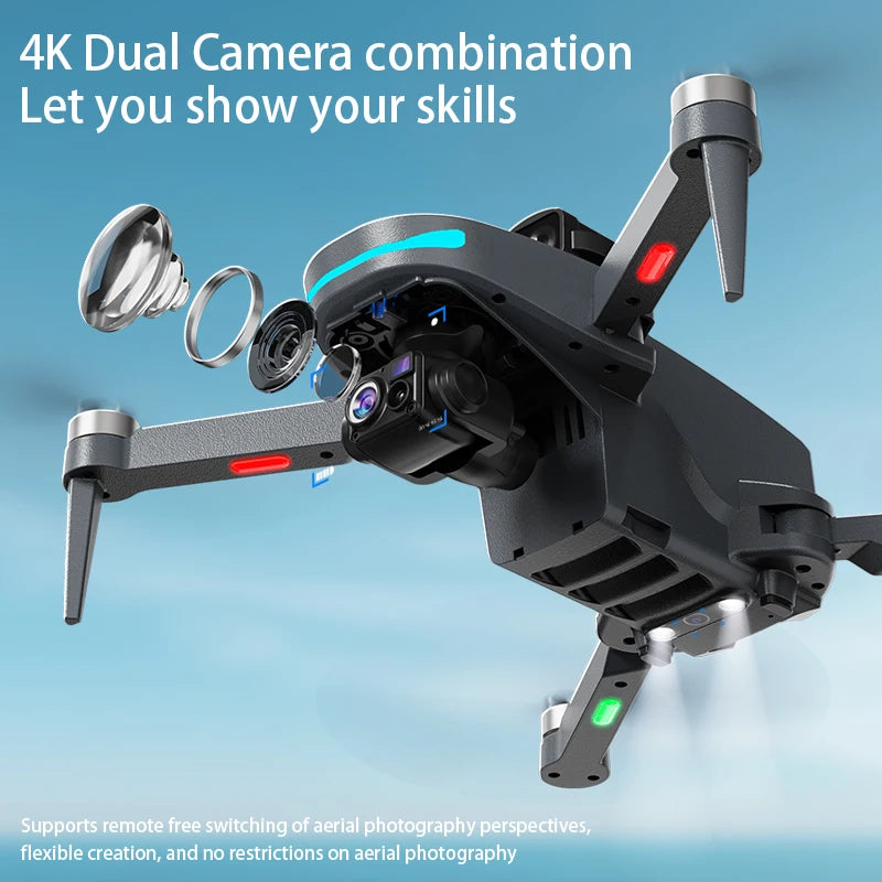 L200 Plus Drone - 4K HD Professional Camera 3-Axis Gimbal Obstacle Avoidance Brushless 5G WIFI FPV
