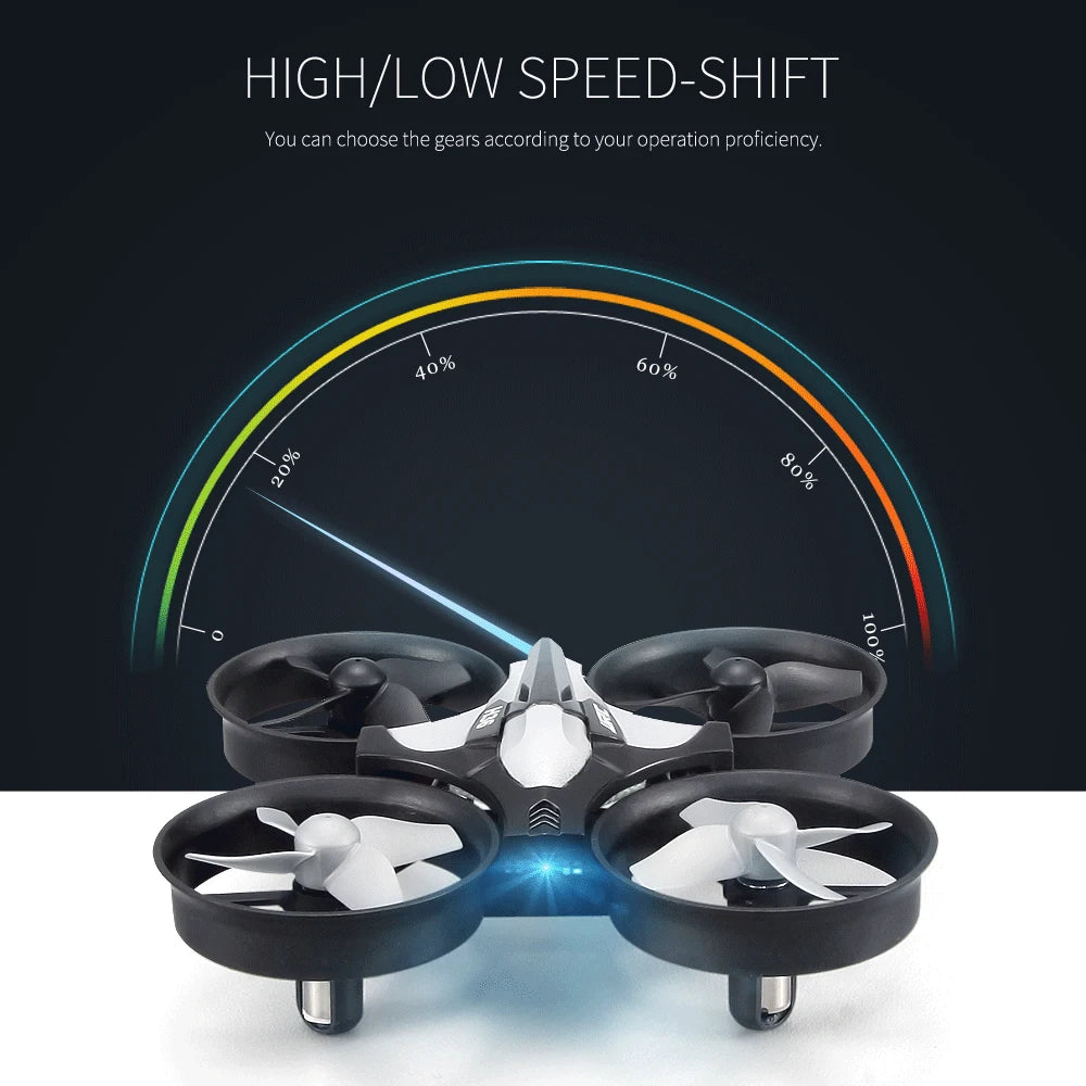JJRC H36 Drone - 2.4G 4CH 6-Axis Headless Mode 360° Flip Mini Quadcopter RC Aircraft