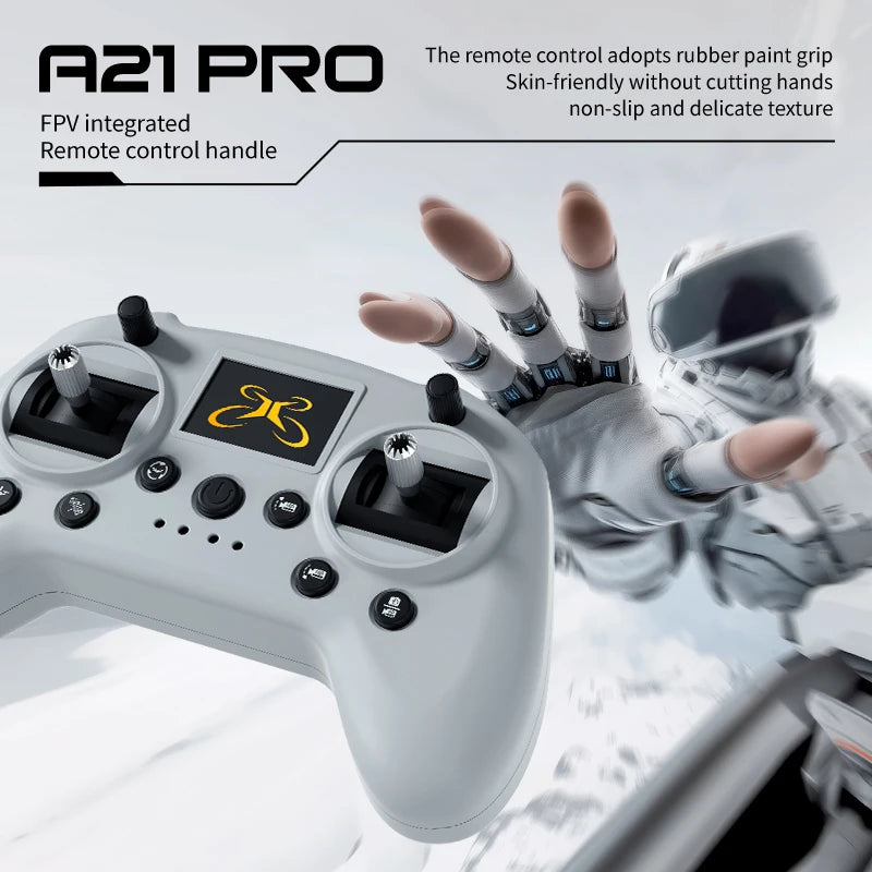 A21 Pro Drone - Mech Style Integrated FPV Remote Control Fully Enclosed Brushless Intelligent Aerial