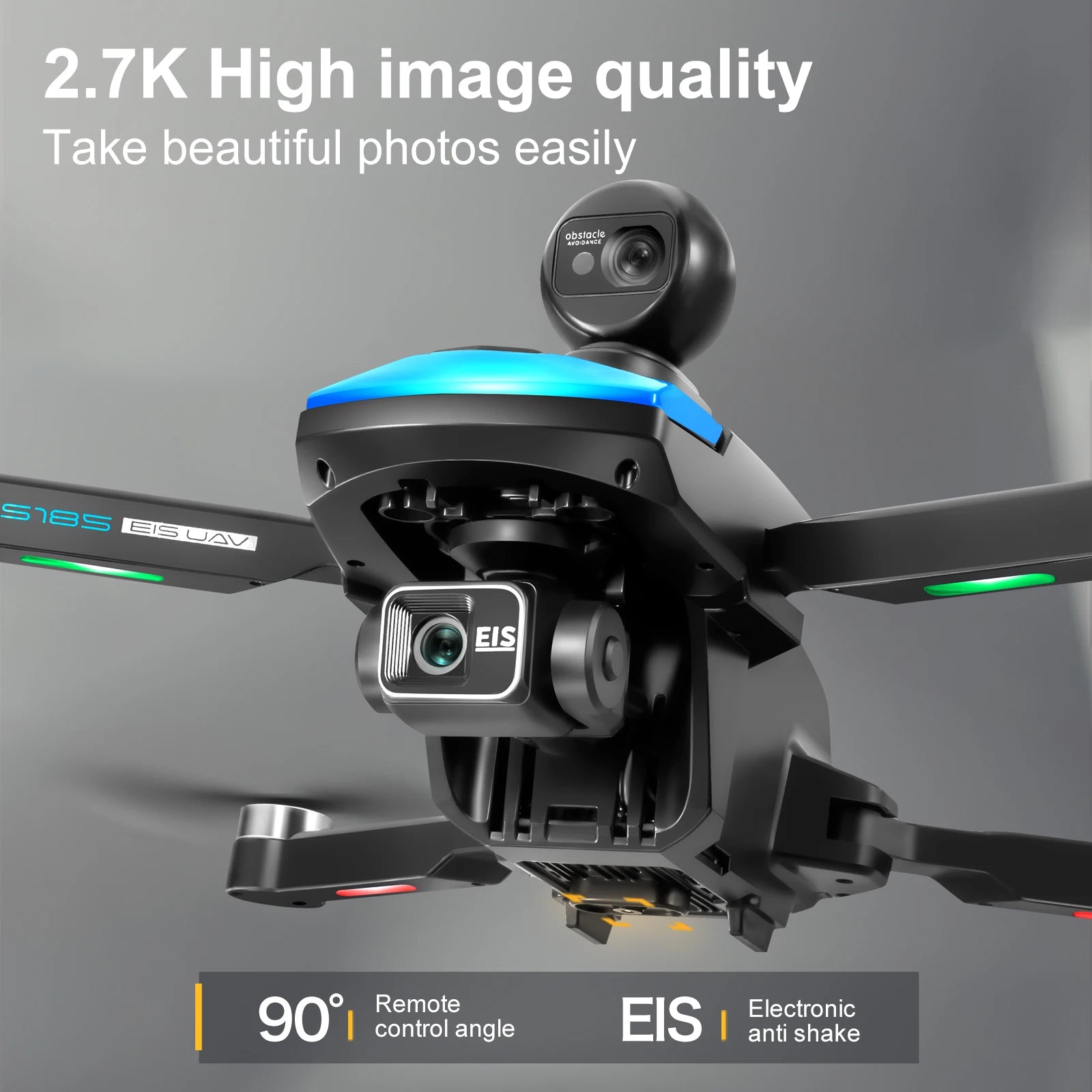 S185 Drone - 4K Professional Dual Camera 5G Digital Transmission 3-Axis Gimbal 360° Obstacle Avoidance 5KM