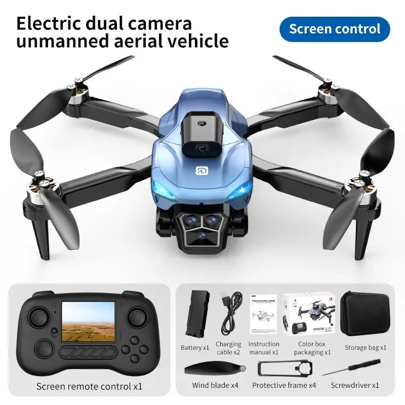 ZY86 Drone - Screen Control Brushless Motor Optical Flow Obstacle Avoidance Infrared Lifting