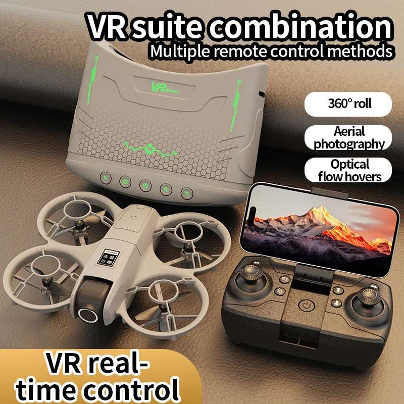 X228 Drone - 4K VR Glasses 2.4G WiFi Positioning Professional HD Dual Camera Aerial Quadcopter