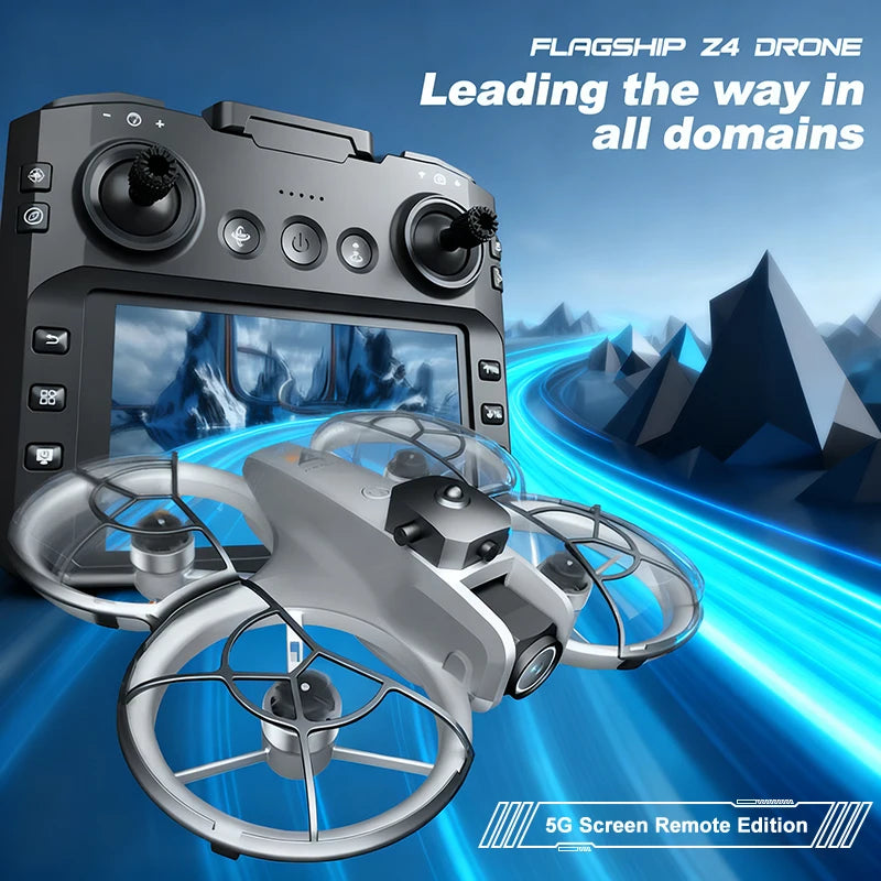 Z4 Mini Drone - 4K HD Professional Dual Camera Aerial Photography FPV Optical Flow Positioning Quadcopter