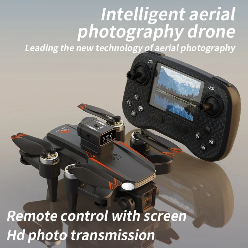 JS26 MAXO Drone - 2.8 Inch Screen Control Brushless Motor Infrared Laser Optical Flow Obstacle Avoidance