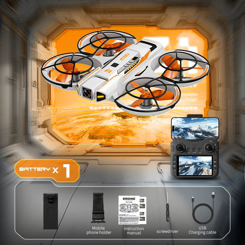 A21 Pro Drone - 4K HD Screen Mini 180° Electric Adjustable Camera WiFi Brushless Obstacle Avoidance