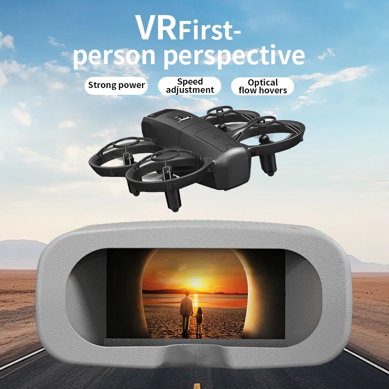X228 Drone - 4K VR Glasses 2.4G WiFi Positioning Professional HD Dual Camera Aerial Quadcopter
