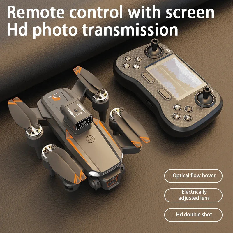 JS26 MAXO Drone - 2.8 Inch Screen Control Brushless Motor Infrared Laser Optical Flow Obstacle Avoidance