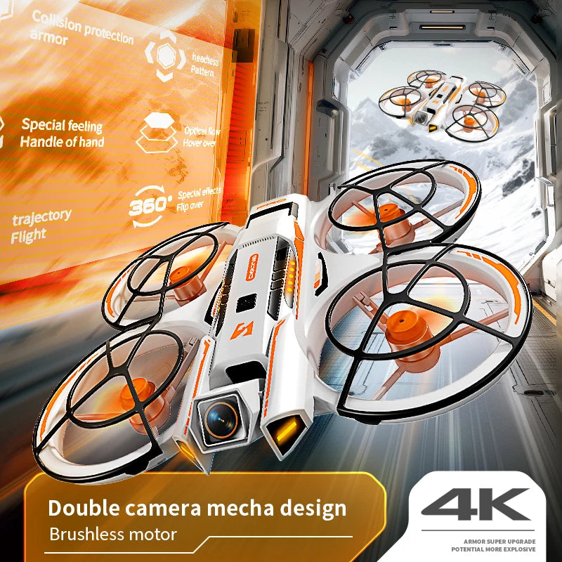 A21 Pro Drone - 4K HD Screen Mini 180° Electric Adjustable Camera WiFi Brushless Obstacle Avoidance