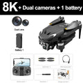 V166 Drone - Brushless Optical Flow Dual Camera Obstacle Avoidance Aerial Photography Quadcopter