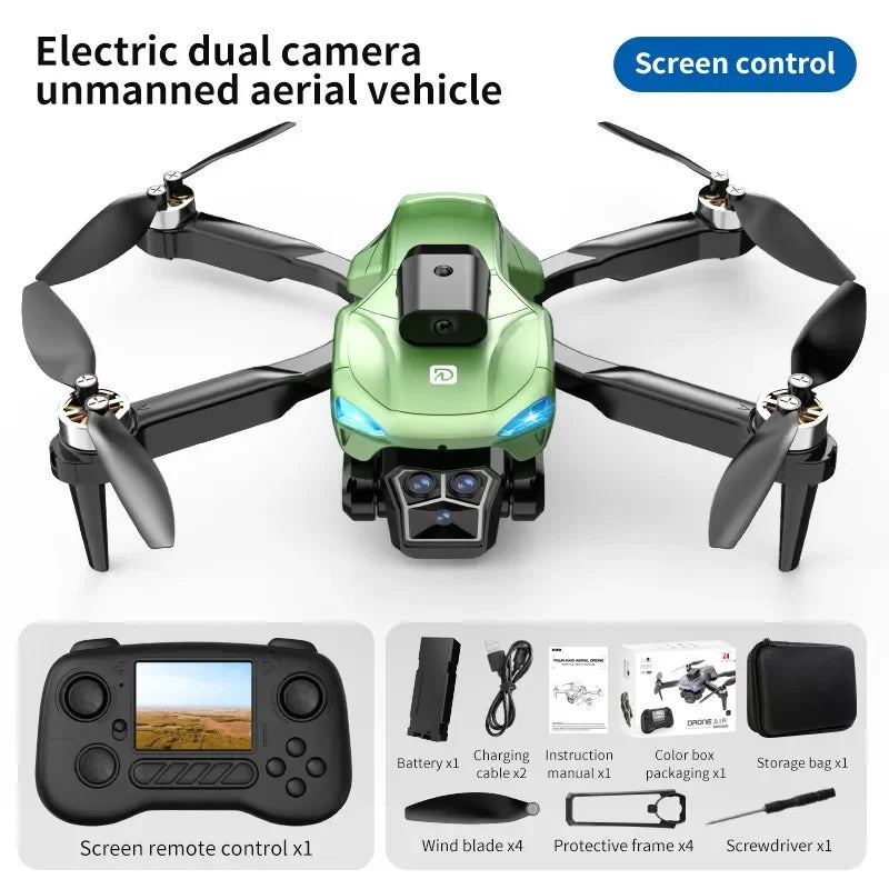 ZY86 Drone - Screen Control Brushless Motor Optical Flow Obstacle Avoidance Infrared Lifting
