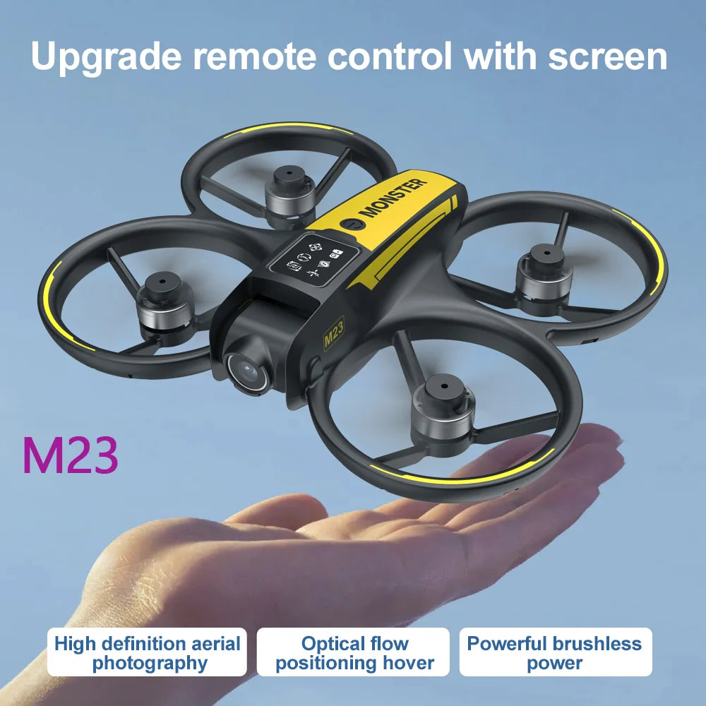 M23 Drone - Professional 4K Dual Lens Screen Control 360° Stunt Flip One-Button Takeoff Landing