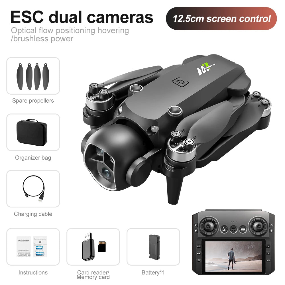 M7 Drone - Large Screen 5G HD EIS Camera Brushless RC Quadcopter Aerial Photography