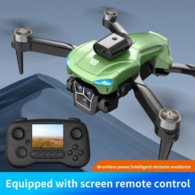 ZY86 Drone - Screen Control Brushless Motor Optical Flow Obstacle Avoidance Infrared Lifting