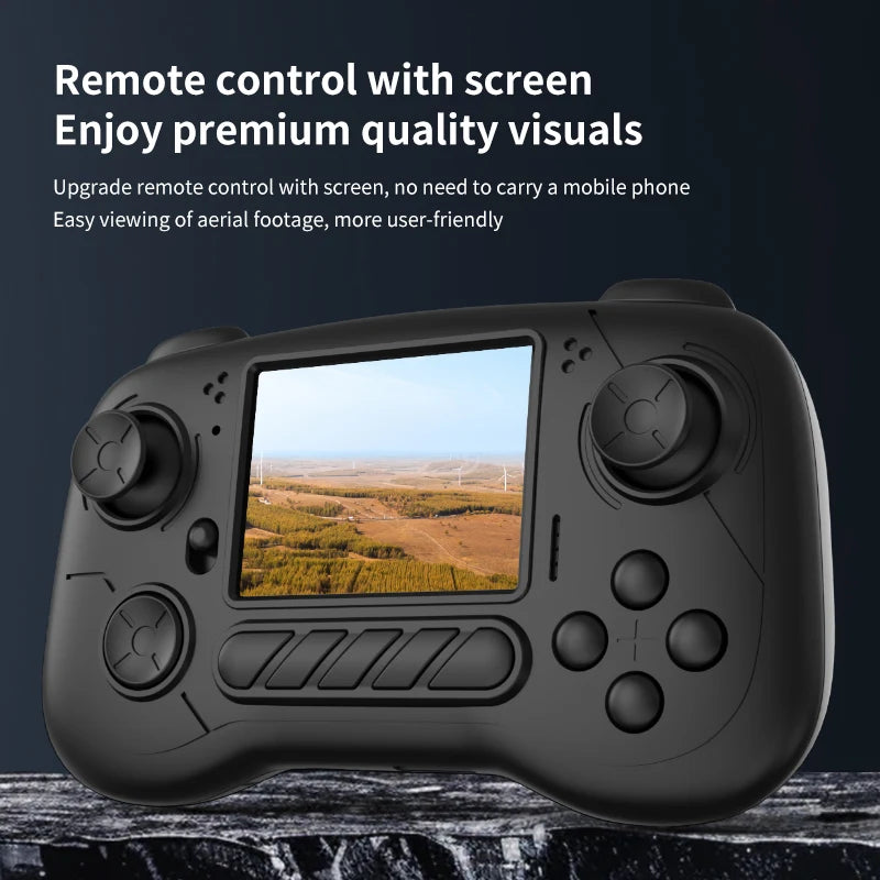 ZY86 Drone - Screen Control Brushless Motor Optical Flow Obstacle Avoidance Infrared Lifting