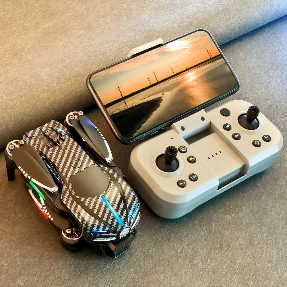 V186 Pro Drone - 8K Professional Triple HD Camera Aerial Photography Obstacle Avoidance FPV Brushless