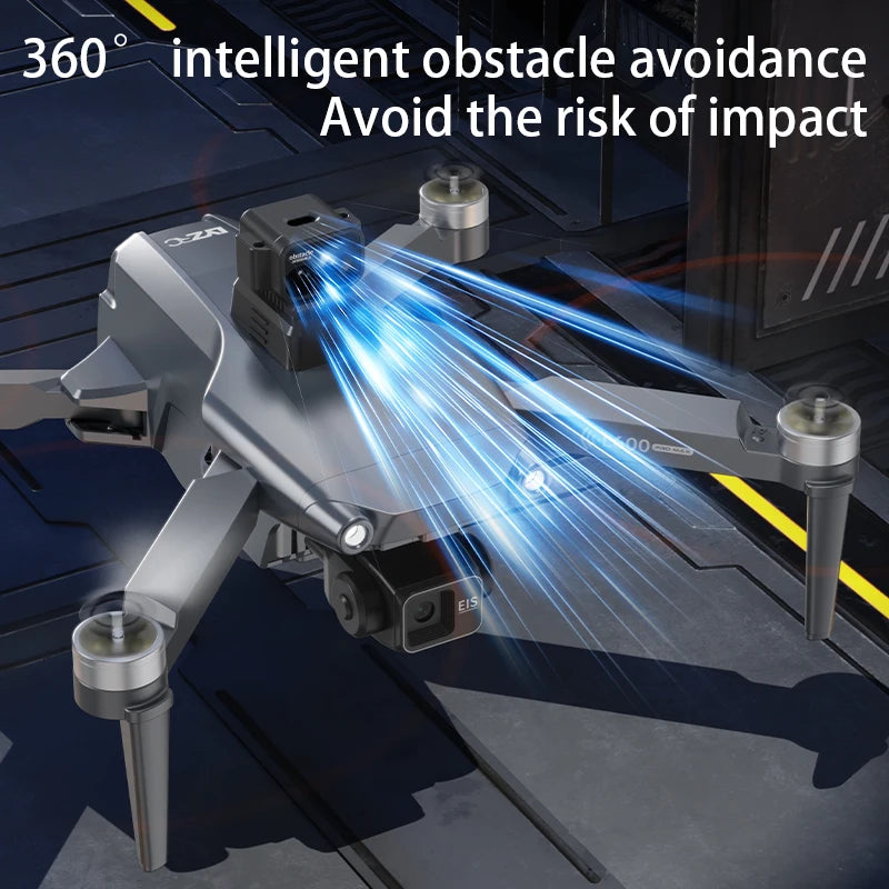 L600 Pro Max Drone - 8K Professional HD Camera 3-Axis Gimbal Aerial Photography Obstacle Avoidance 5KM FPV