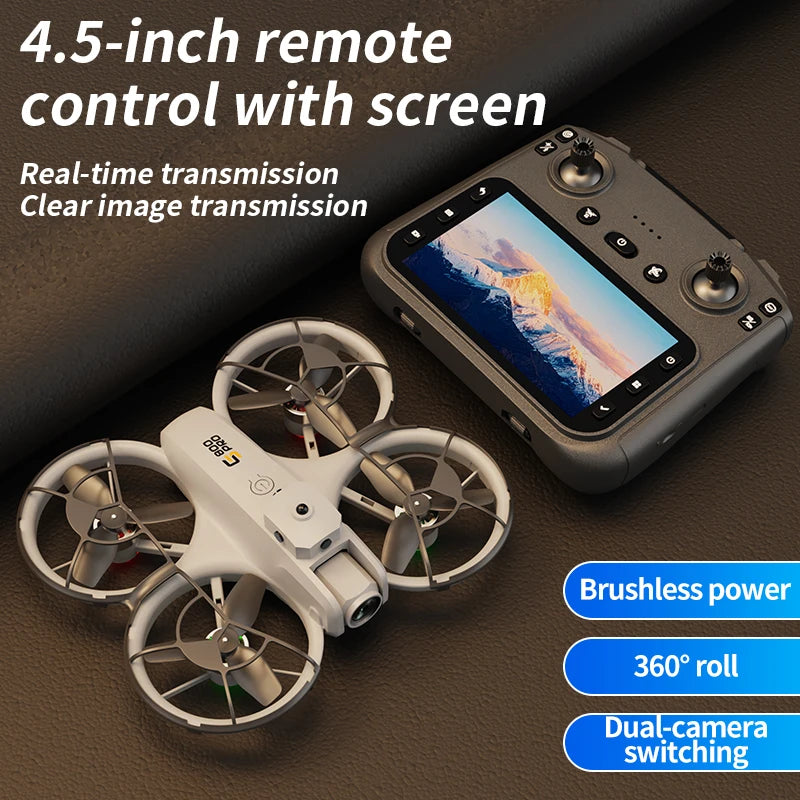 ES800 Pro Drone - 4K Professional Camera Aerial FPV Brushless Obstacle Avoidance Large Screen Folding