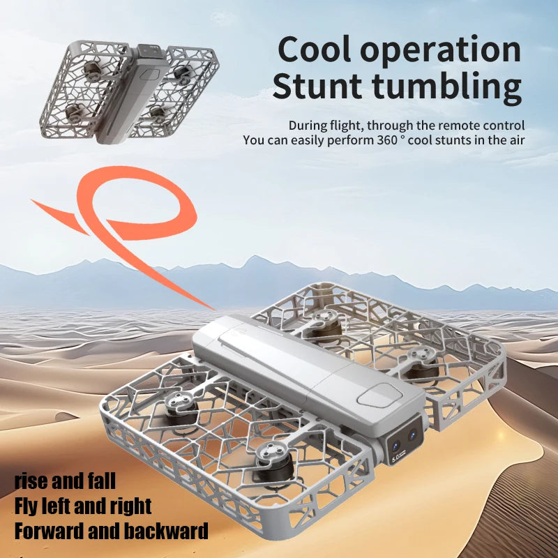 S161 Drone - 4K HD Screen Control Brushless Full Enclosure Flying Machine Quadcopter