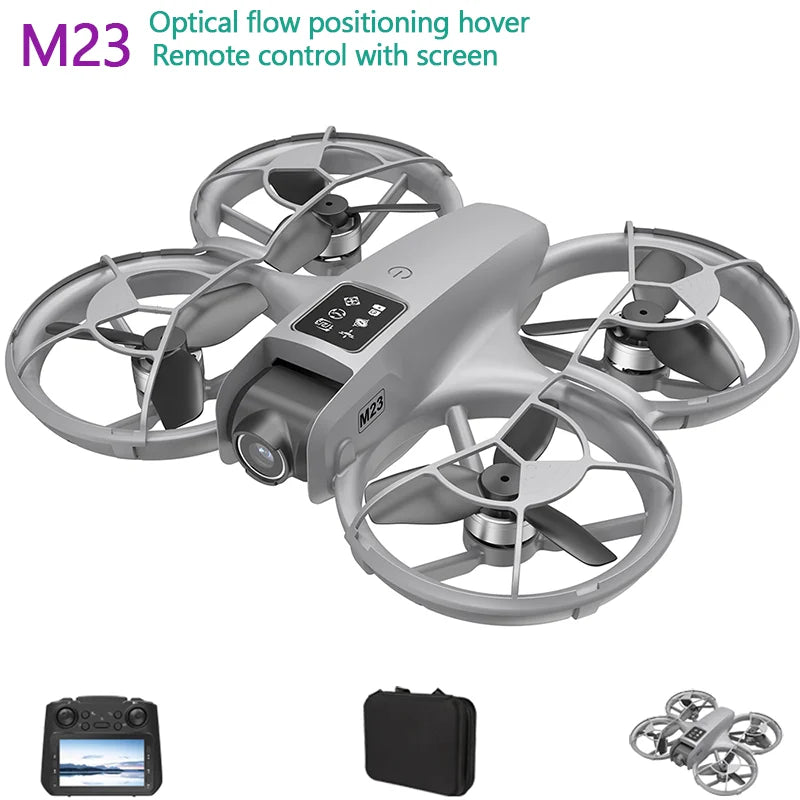 M23 Drone - Professional 4K Dual Lens Screen Control 360° Stunt Flip One-Button Takeoff Landing
