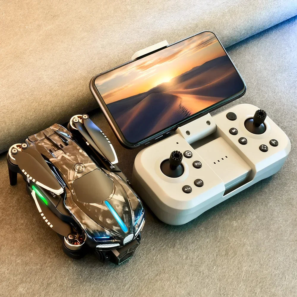 V186 Pro Drone - 8K Professional Triple HD Camera Aerial Photography Obstacle Avoidance FPV Brushless